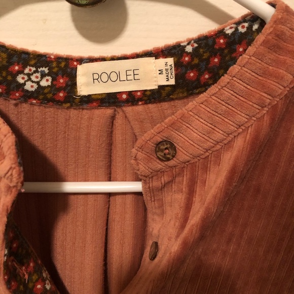 Roolee Ralph Velvet Button Up - Picture 3 of 3